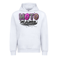 White moto mama Urban Hoodie - Artiststas