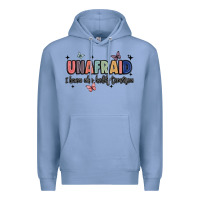 Colony Blue unafraid Premium Hoodie - JahusDesignShop