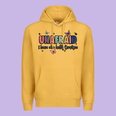 Unafraid Premium Hoodie Designed By Jahusdesignshop
