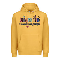 Mustard unafraid Premium Hoodie - JahusDesignShop