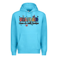 Ocean Blue unafraid Premium Hoodie - JahusDesignShop