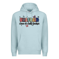 Blue Mist unafraid Premium Hoodie - JahusDesignShop