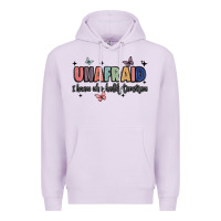 Lilac unafraid Premium Hoodie - JahusDesignShop
