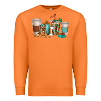 Carrot german shepherd dog coffee cups Premium Sweatshirt - texasbilliewilder