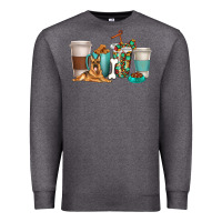German Shepherd Dog Coffee Cups Premium Sweatshirt | Teevron