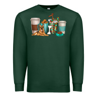 Sports Green german shepherd dog coffee cups Premium Sweatshirt - texasbilliewilder