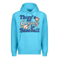 Ocean Blue theres no crying in baseball Premium Hoodie - JahusDesignShop