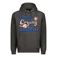 Charcoal Heather theres no crying in baseball Premium Hoodie - JahusDesignShop