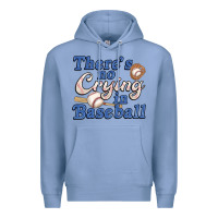 Colony Blue theres no crying in baseball Premium Hoodie - JahusDesignShop