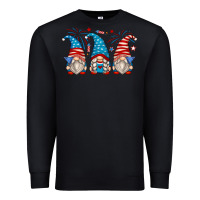 Black fourth of july gnomes Premium Sweatshirt - Zillion Design Studio