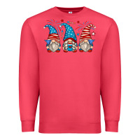 Cardinal fourth of july gnomes Premium Sweatshirt - Zillion Design Studio