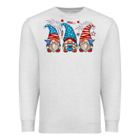Oatmeal Heather fourth of july gnomes Premium Sweatshirt - Zillion Design Studio