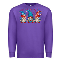 Purple fourth of july gnomes Premium Sweatshirt - Zillion Design Studio