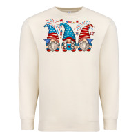 Sandshell fourth of july gnomes Premium Sweatshirt - Zillion Design Studio