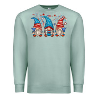 Seafoam fourth of july gnomes Premium Sweatshirt - Zillion Design Studio