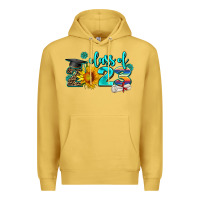 Antique Gold western sunflower class of 2023 Premium Hoodie - AdoDesignShop