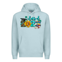Blue Mist western sunflower class of 2023 Premium Hoodie - AdoDesignShop