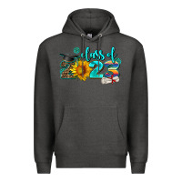 Charcoal Heather western sunflower class of 2023 Premium Hoodie - AdoDesignShop