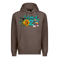Coffee western sunflower class of 2023 Premium Hoodie - AdoDesignShop
