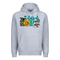 Heather Grey western sunflower class of 2023 Premium Hoodie - AdoDesignShop