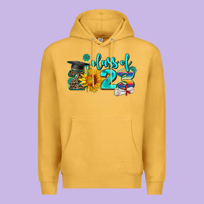 Western Sunflower Class Of 2023 Premium Hoodie Designed By Adodesignshop
