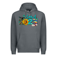 Rock western sunflower class of 2023 Premium Hoodie - AdoDesignShop