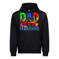 Black dad of a warrior Urban Hoodie - AdoDesignShop