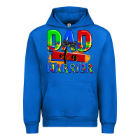 Cobalt dad of a warrior Urban Hoodie - AdoDesignShop