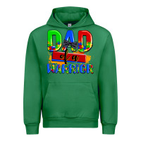 Emerald dad of a warrior Urban Hoodie - AdoDesignShop
