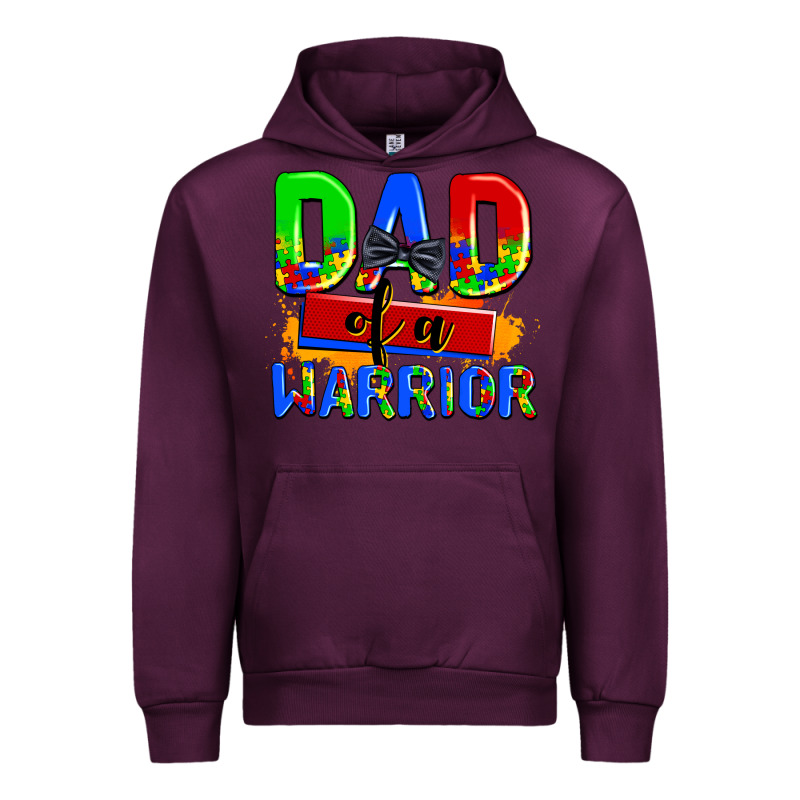 Dad Of A Warrior Urban Hoodie by AdoDesignShop | Teevron
