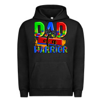 Pigment Black dad of a warrior Urban Hoodie - AdoDesignShop