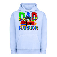 Pigment Grape Ice dad of a warrior Urban Hoodie - AdoDesignShop