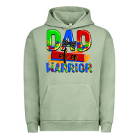 Pigment Oil Green dad of a warrior Urban Hoodie - AdoDesignShop