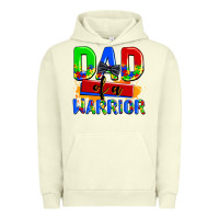 Pigment Pistachio dad of a warrior Urban Hoodie - AdoDesignShop