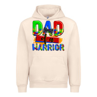 Sandshell dad of a warrior Urban Hoodie - AdoDesignShop