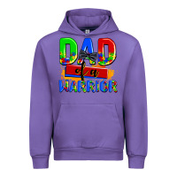 Tulip dad of a warrior Urban Hoodie - AdoDesignShop