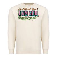 Sandshell be still and know that i am god Premium Sweatshirt - texasbilliewilder