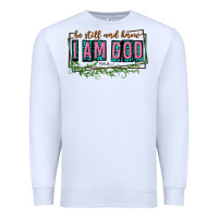 White be still and know that i am god Premium Sweatshirt - texasbilliewilder