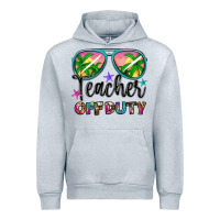 Heather Grey teacher off duty Urban Hoodie - Artiststas
