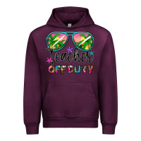 Mauve Wine teacher off duty Urban Hoodie - Artiststas