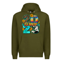 Army Green senıor 2023 Premium Hoodie - AdoDesignShop
