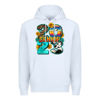 White senıor 2023 Premium Hoodie - AdoDesignShop