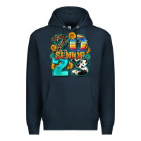 Navy senıor 2023 Premium Hoodie - AdoDesignShop