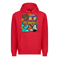 Red senıor 2023 Premium Hoodie - AdoDesignShop