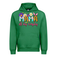 Emerald mama all day everyday Urban Hoodie - Artiststas