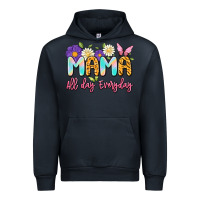 Navy mama all day everyday Urban Hoodie - Artiststas