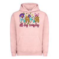 Pigment Salmon mama all day everyday Urban Hoodie - Artiststas