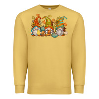 Antique Gold fall gnomes Premium Sweatshirt - Zillion Design Studio