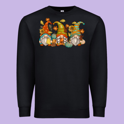 Fall Gnomes Premium Sweatshirt Designed By Zillion Design Studio