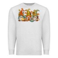 Oatmeal Heather fall gnomes Premium Sweatshirt - Zillion Design Studio